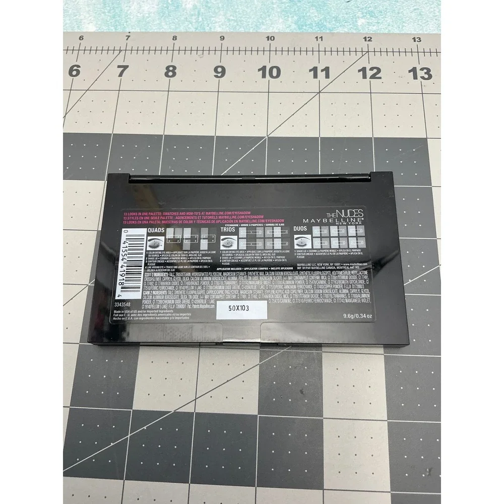 Maybelline The Nudes Eyeshadow Palette‎ 12 Shade Neutral Bundle 50X103 2 Count